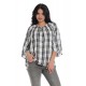 Bluza Dama, Ampla cu Carouri Bluza Dama, Ampla cu Carouri