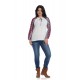 Bluza IE Dama Alba cu Maneci Imprimeu Bluza IE Dama Alba cu Maneci Imprimeu