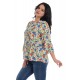 Bluza dama, cu imprimeu floral Bluza dama, cu imprimeu floral