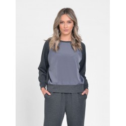 Bluza Dama Casual Sport Gri Inchis