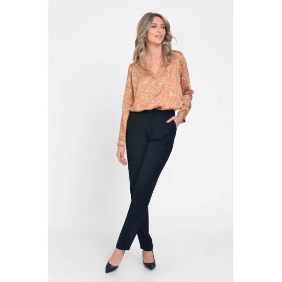 Camasa Dama, Bej, cu model floral Camasa Dama, Bej, cu model floral