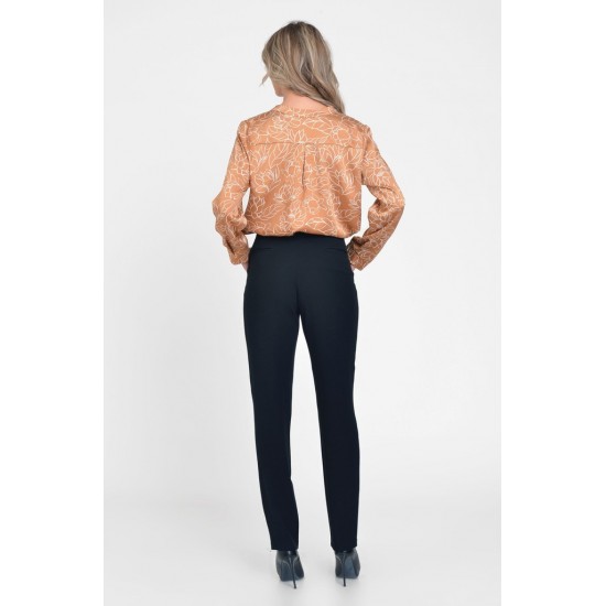 Camasa Dama, Bej, cu model floral Camasa Dama, Bej, cu model floral