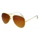 Ochelari de soare Aviator culoare Maro - Gold