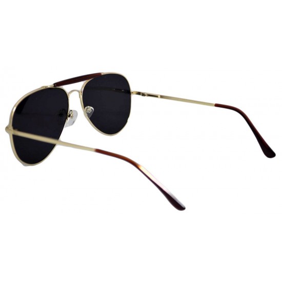 Ochelari de soare Aviator Outdoorsman Albastru - Auriu