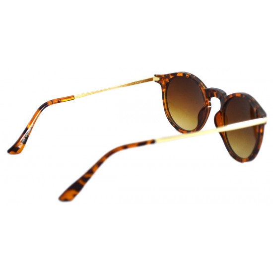 Ochelari de soare Wayfarer Passenger S Animal Print - Maro