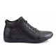 Pantofi Sport tip Ghete Barbatesti negri piele Inalti ShoeNS