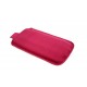 Husa din piele compatibila cu iPhone 3 /3G / 3GS / 4 / 4S Visiniu