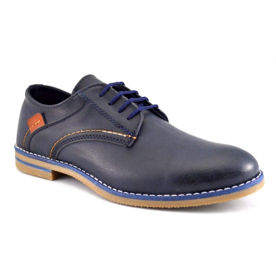 Pantofi barbatesti bleumarin - Dark