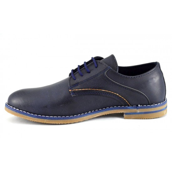 Pantofi barbatesti bleumarin - Dark