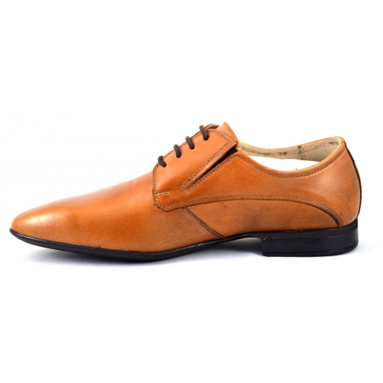 Pantofi Barbatesti Maro deschis Piele Naturala - FG Shoes Pantofi Barbatesti Maro deschis Piele Naturala - FG Shoes