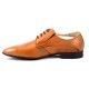 Pantofi Barbatesti Maro deschis Piele Naturala - FG Shoes