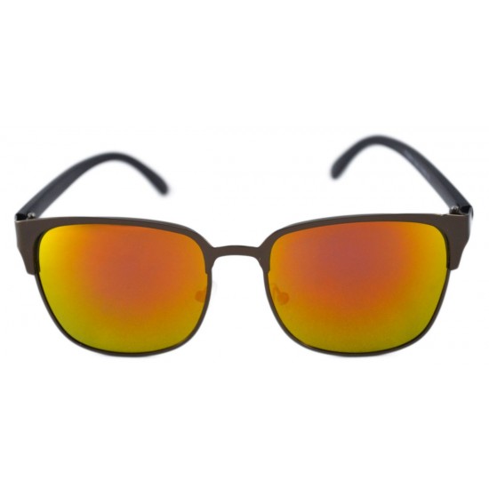 Ochelari de soare Wayfarer Passenger 2 Portocaliu cu reflexii - Maro