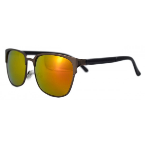Ochelari de soare Wayfarer Passenger 2 Portocaliu cu reflexii - Maro