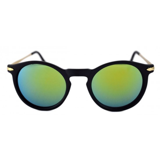 Ochelari de soare Wayfarer Passenger S Verde cu reflexii si Negru Mat 