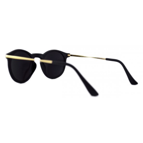 Ochelari de soare Wayfarer Passenger S Verde cu reflexii si Negru Mat 