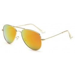 Ochelari de soare Aviator - Orange/Gold