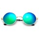Ochelari de soare Rotunzi Retro John Lennon Albastru Reflexii - Auriu Ochelari de soare Rotunzi Retro John Lennon Albastru Reflexii - Auriu