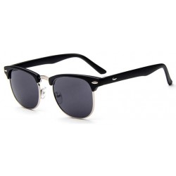 Ochelari de soare Clubmaster Retro Negru - Bleumarin Degrade