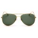 Ochelari de soare Aviator Verde - Auriu - Polarizati