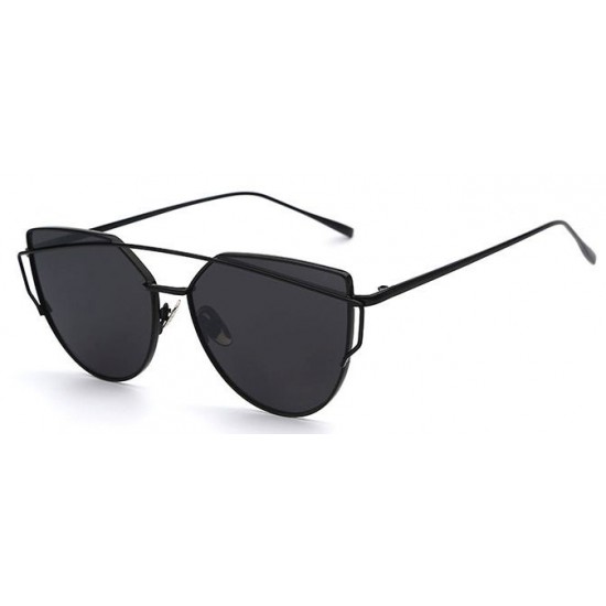 Ochelari de soare Ochi de Pisica Cat eyes Negru cu Negru