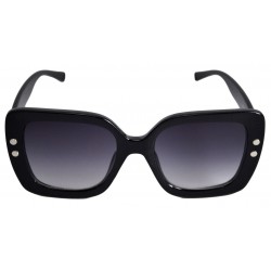 Ochelari de Soare Dama Rectangular, Oversized, Negru degrade