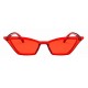 Ochelari de soare dama Butterfly Cat eye G. Hadid - Rosu