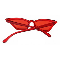 Ochelari de soare dama Butterfly Cat eye G. Hadid - Rosu