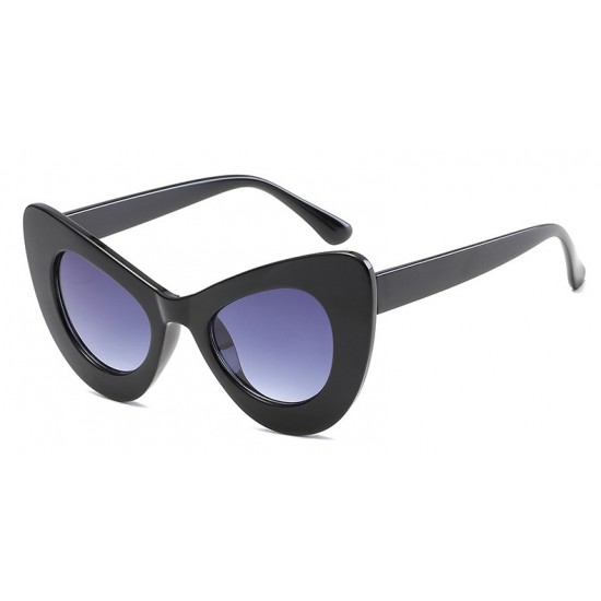 Ochelari de soare dama Butterfly Oversized - Negru