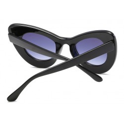 Ochelari de soare dama Butterfly Oversized - Negru