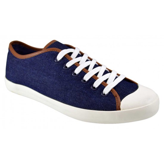 Pantofi Casual Barbati Bleumarin Jeans din textil