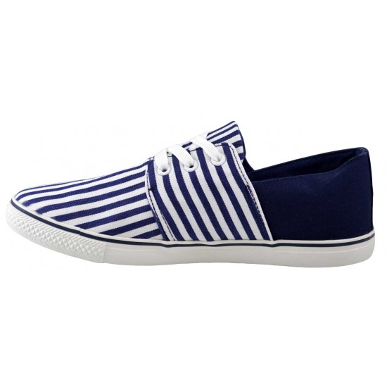 Tenisi tip Espadrile Barbati Bleumarin Stripes