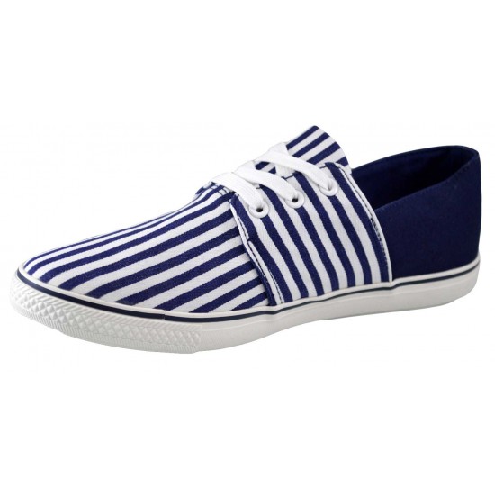 Tenisi tip Espadrile Barbati Bleumarin Stripes