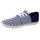 Tenisi tip Espadrile Barbati Bleumarin Stripes