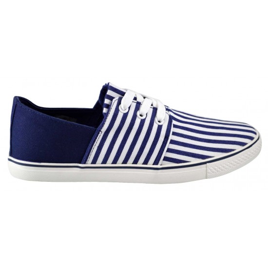 Tenisi tip Espadrile Barbati Bleumarin Stripes