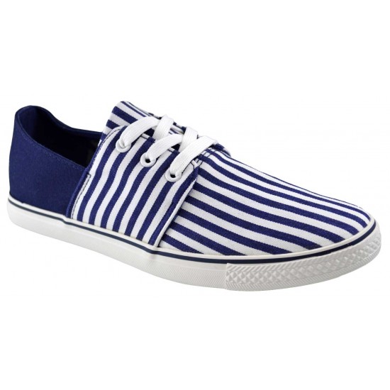 Tenisi tip Espadrile Barbati Bleumarin Stripes