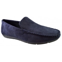 Mocasini Barbatesti Bleumarin Piele Intoarsa Corner