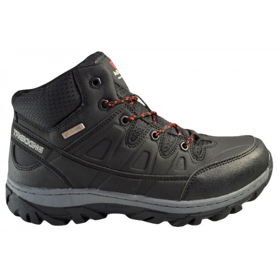 Bocanci Barbati Negre Trekking Impermeabili, imblaniti - AX Boxing Cycles Two