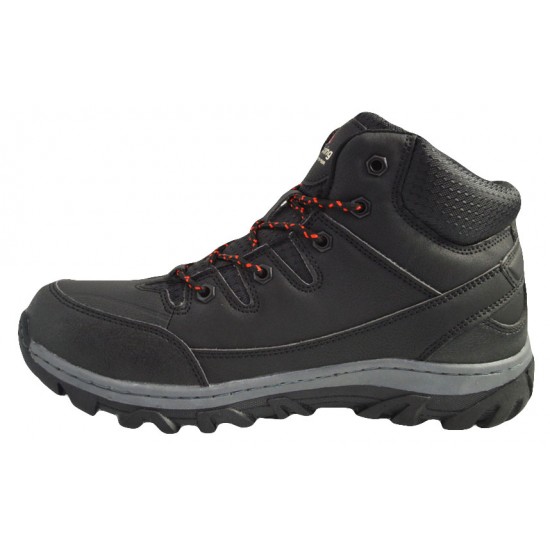 Bocanci Barbati Negre Trekking Impermeabili, imblaniti - AX Boxing Cycles Two