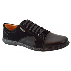 Pantofi Casual Barbatesti, Negri, model NS