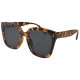 Ochelari de Soare Dama Rectangular Oversized Maro Leopard