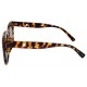 Ochelari de Soare Dama Rectangular Oversized Maro Leopard