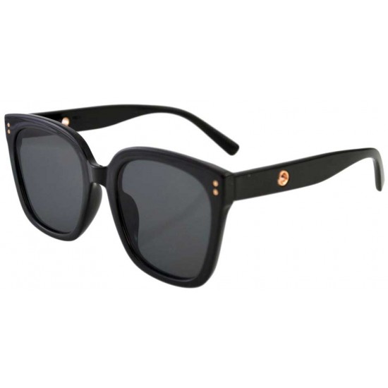 Ochelari de Soare Dama Rectangular Oversized Negru II