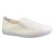 Pantofi Casual Barbatesti, Albi, perforati flip-on