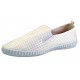 Pantofi Casual Barbatesti, Albi, perforati flip-on