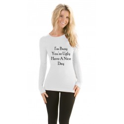 Bluza Busy & Ugly - Alb