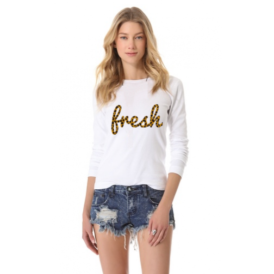 Bluza Fresh - Alb