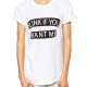 Tricou dama alb - Blink