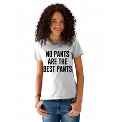 Tricou dama alb -  No PANTS