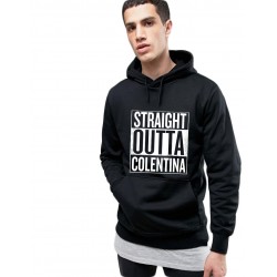 Hanorac Barbati Negru - Straight Outta Colentina