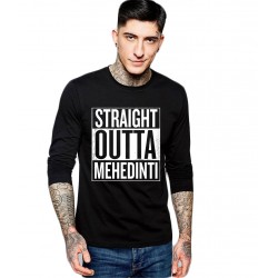 Bluza barbati neagra - Straight Outta Mehedinti